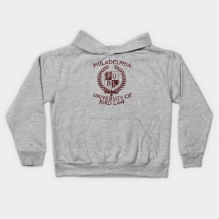 Philadelphia University of Bird Law Kids Hoodie